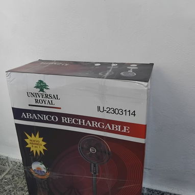 Ventilador recargable - Img 120309628