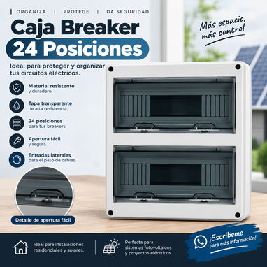⚡ CAJA BREQUERA DE 24 POSICIONES ⚡ - 2/5