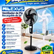 Ventilador recargable d pie milexus - Img 57671559