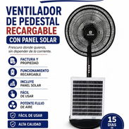 Ventilador recargable de pedestal - Img 56364046