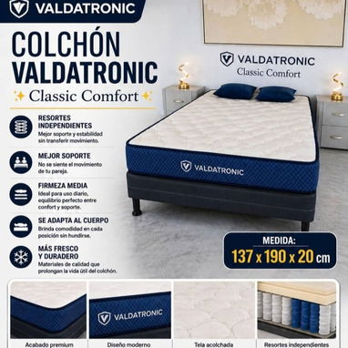 Colchones d espuma, Eko, Valdatronic sellados al vac铆o - Img 122860792