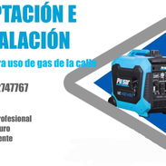 Se adaptan plantas eléctricas a gas de la calle - Img 57263224