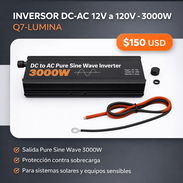 INVERSOR DC-AC 12V A 120V - Img 55471867