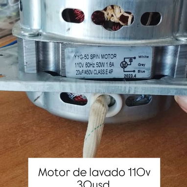 Motor de lavadora y secadora - Img 123379244