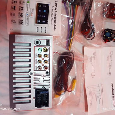 Car play android para carro con camara y soporte para linea de telefono - Img 115819106
