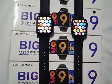 Relojes inteligentes T 900 pro max alta gama calidad nuevos en su caja 📦 - Img 64279386