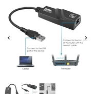 Tarjeta USB 3.0 A RJ45 LAN Gigabit Ethernet 10/100/1000 MBPS// - Img 44189493