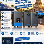 Kit Inversor 12Kw + 31Kwh de bateria InfiniSolar - Img 57540555