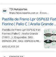 Pastillas de freno para Fiat Fiorino ,Nuevas - Img 46018002