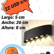 Apliques semi cilindro 10 LED 10 w - Img 51315756