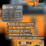 Bomba de agua | Motor de Agua | Turbina de Agua COOFIX de 1/2 Hp (medio caballo de fuerza). Enrollado de cobre. - Img 56942223
