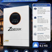 Inversores zeneogk 6.2kw 110y220volt - Img 57487215
