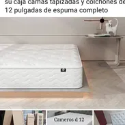 Colchones importados de muelle y espuma al vacio vienen en su caja camas tapizadas y colchones de espuma completo - Img 53067865