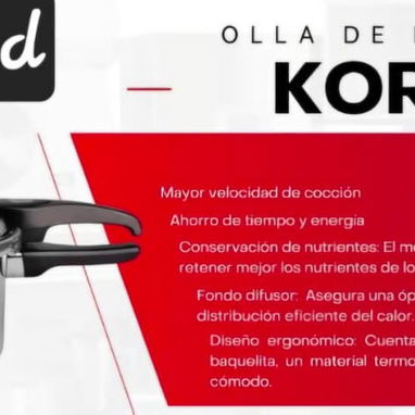 OLLAS DE PRESION MARCA KORAL DE 4 Y 5 LITROS VUEVAS EN CAJA!!! - Img 120014051