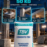 🧱🔥 CEMENTO TBV 50 KG – FUERZA Y CONFIANZA PARA TU OBRA 🔥🧱 - Img 57898710