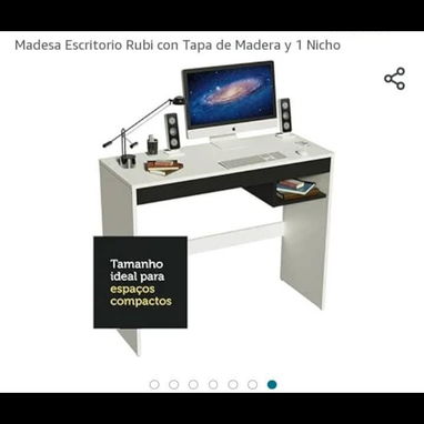 Buró y escritorio, mesas de computadora todo importado comunícate con Pedro - Img 107542569