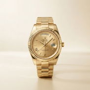 ⌚✨ RELOJ DORADO ESTILO ROLEX DAY-DATE ✨⌚ 🦋 - Img 56405474