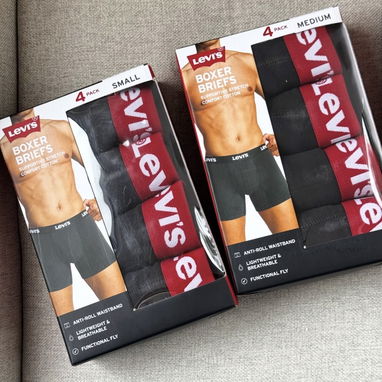 CALZONCILLOS LEVIS ORIGINALES PACK 4 BOXER - 5/8