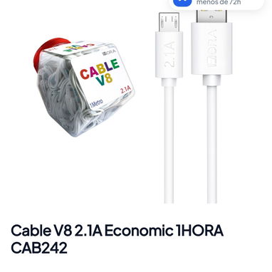 🔌⚡ ¡Cables de Carga V8, tipoC y para IPhone! ⚡📱 🌐 Carga estándar y carga rápida - Img 125941262