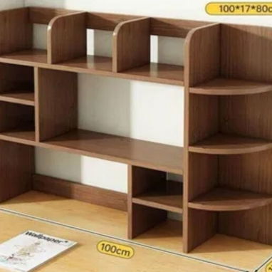 Estante organizador para mesa o escritorio 🌼 ✨ Desarmado en caja ✨ Medidas: 100x17x80 cm - 3/4