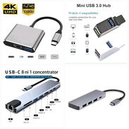 Regletas y Hub 8 a 1,3 a 1.Extensores USB-A y USB-C - Img 54545723