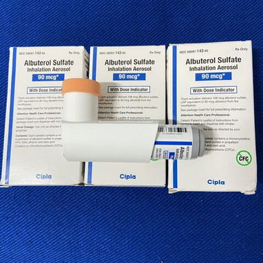 Salbutamol Aerosol Inhalatorio Spray (Albuterol Sulfate) 🇺🇸 - Img 122799355