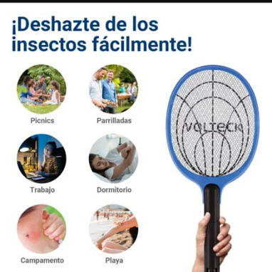 Lámpara y raqueta antimosquitos - 2/5
