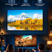 ‼️Pantalla de proyección doméstica XIAOHUI gruesa HD anti-luz de 60” ‼️ 👀para usar con un proyector 👀 💸 Precio : 60 - Img 58193561