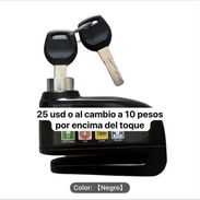 Candado con alarma (trae pilas de repuesto) - Img 57002652