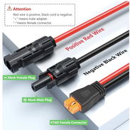 Cable Solar 10 Metros XT60i a MC4 Calibre 12AWG - Img 54583844