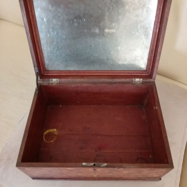 Caja de madera antigua - 2/3