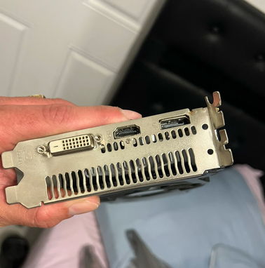 {[#[#\ 45 $ usd TARJETA VIDEO de uso pero como nueva AMD XFX RX 460  2gb gdr5 llamar 55106915 puede pagar desde exterior - Img 96092645