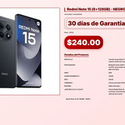 Redmi Note 15 (6+128GB) - NEGRO . - Img 57103524