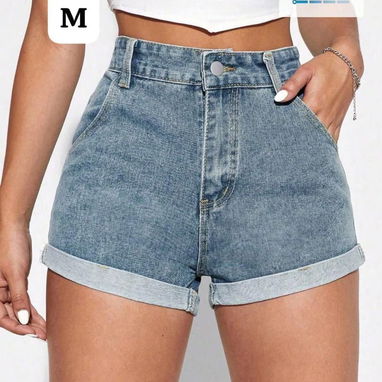 Hermosos shorts de mezclilla - Img 118107756