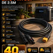 CABLE MC4 -- XT60i DE 2.5 METROS IDEAL ESTACIONES DE ENERGÍA ( ECOFLOW, ANKER Y OTRAS ). TENEMOS MENSAJERÍA. 📲 54833699 - Img 57089007