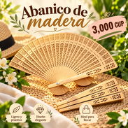 Abanico de madera - Img 57890468