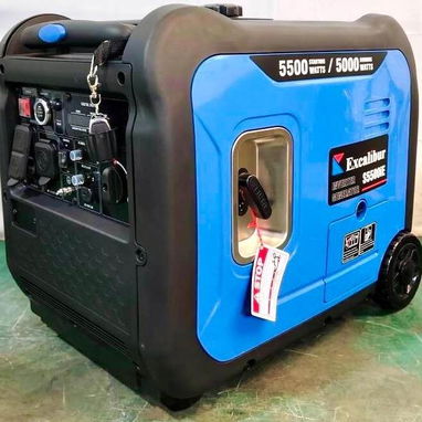 PLANTA generador Excalibur S5500iE 5,5 kW con arranque remoto, inversor(muy económico), silencioso, Factura - 6/9