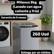 🔷 Lavadora Automática Milexus 8 kg, $260 usd ❗ - Img 55517205