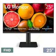 Monitor LG 25" LED FHD 100Hz (Modelo: 25MS550-B.AUS) Negro 🔶 $190 - Img 57693231
