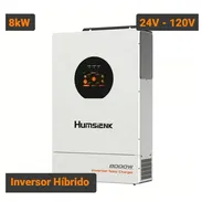 Inversor solar híbrido HUMSIENK 8kW 48V 110/120V Dual MPPT Precio: $1600.00 - Img 57593990