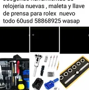 Kit de herramientas para relojero nuevas con todo 58868925 wasap - Img 50710460