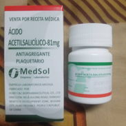 Aspirina 81mg pomo de 30 tabletas - Img 58335927