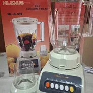 Batidora con molinillo Milexus. 🔸Vaso Plástico 1,5 lts  🔸4 Velocidades  🔸1 Mes de garantía  🔸110V - 60hz. 300W - Img 51217820