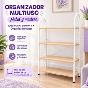 Organizador de madera y metal de 4 niveles (DH) - Img 58113184