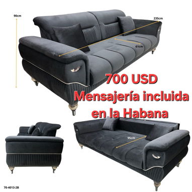 🔖Sofá cama con baúl - 4/4