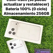 iPhone 17 Pro Max blanco Versión Esim-Rsim bat100% (0 ciclos). W - Img 55168403