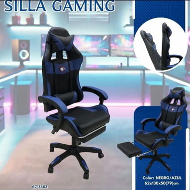 SILLAS DE COMPUTADORA /  RECLINABLES Y REPOSA PIES / COMODIDAD - 4/4