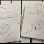 CARGADOR 18W CARGA RÁPIDA Y CABLE TIPO C A USB 3A CARGA RÁPIDA Y TRANSFIERE DATOS MIDE 1 METRO (MARCA 1HORA) - Img 55370217