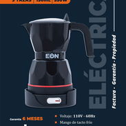 Cafeteras de 110v eléctrica marca Eón garantía y propiedad - Img 55229182