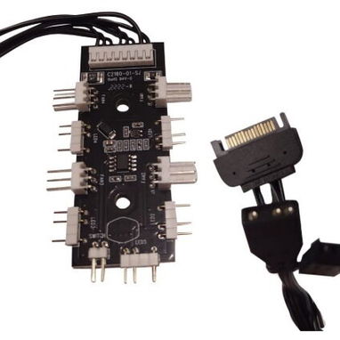 Cooler Master Controlador argb y 3 ventiladores argb - Img 125156144